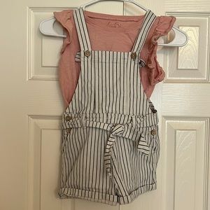 Jessica Simpson Overall Set